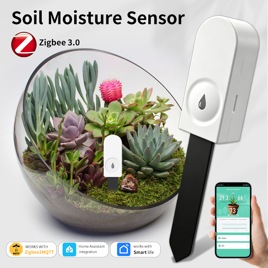 App Smart Garden - جهاز استشعار ذكي لرطوبة التربة بتقنية