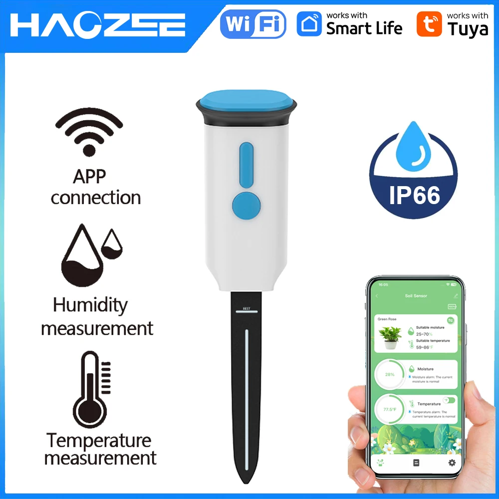 Smart Soil Sensor - جهاز استشعار رطوبة التربة الذكي من