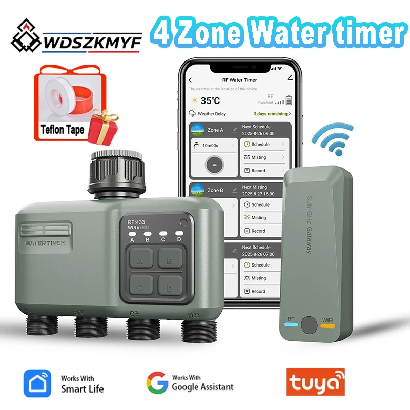 Wifi Irrigation Timer - نظام ري ذاتي للنباتات مع مؤقت