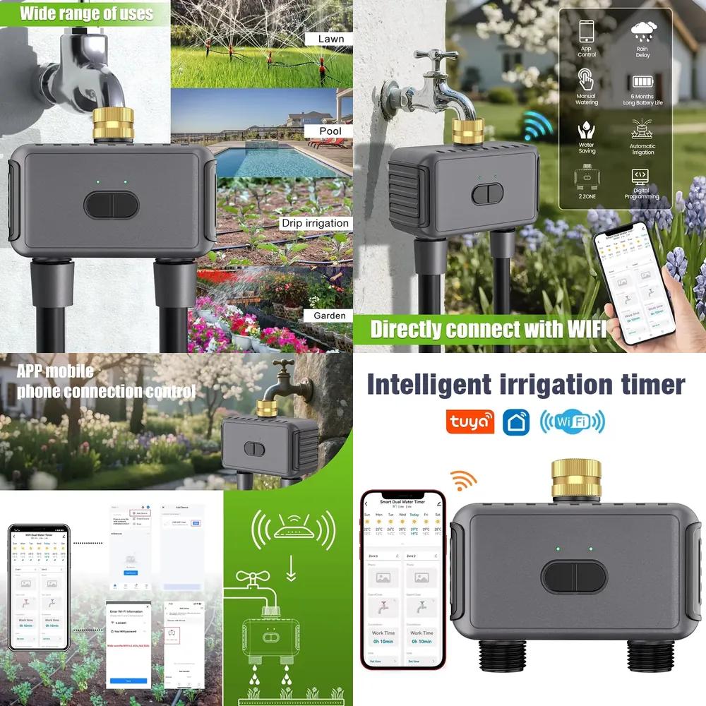 App Smart Garden - WAP01 مؤقت ري ذكي بتحكم عبر