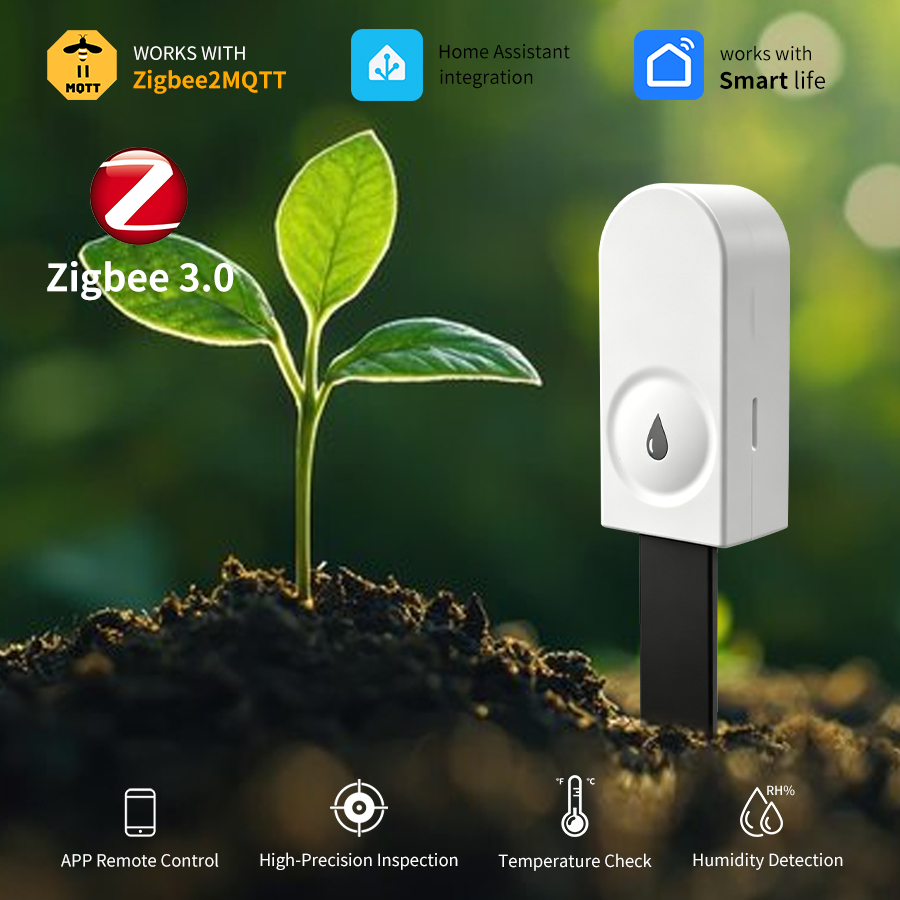 Smart Soil Sensor - جهاز اختبار التربة الذكي Zigbee 3.0