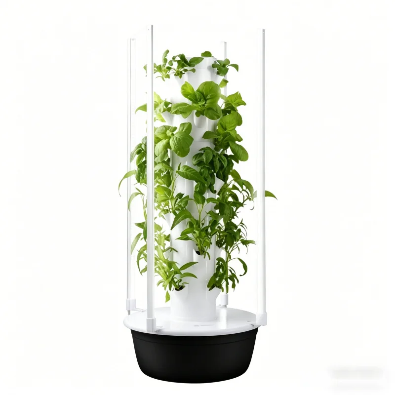 Smart Garden Tower - نظام زراعة عمودي ذكي من SpaceTree