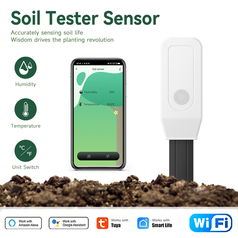App Smart Garden - جهاز اختبار التربة الذكي واي فاي
