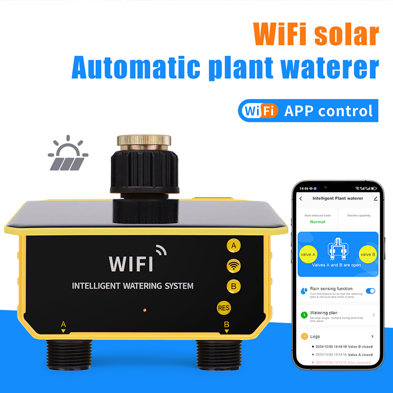 App Smart Garden - مؤقت ري شمسي ذكي بمنفذ واي