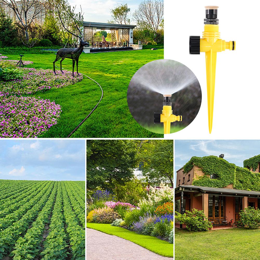 360 °   رشاش حدائق قابل للتعدي - مراجعة Smart Garden Watering Can وسعره