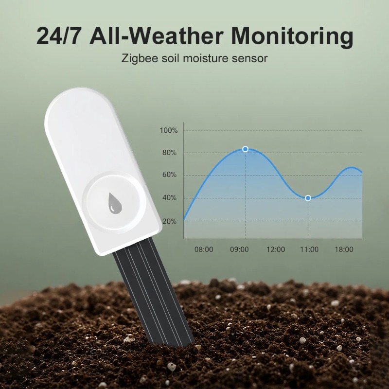 جهاز استشعار رطوبة التربة الذك - مراجعة Smart Soil Sensor وسعره