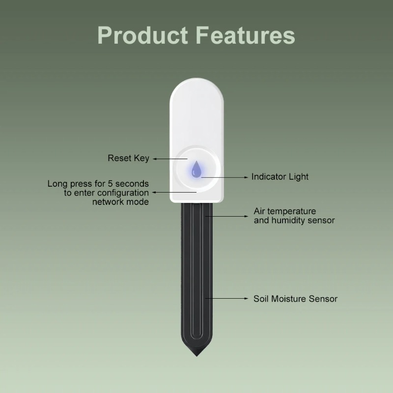 جهاز استشعار رطوبة التربة الذك - مراجعة Smart Soil Sensor وسعره