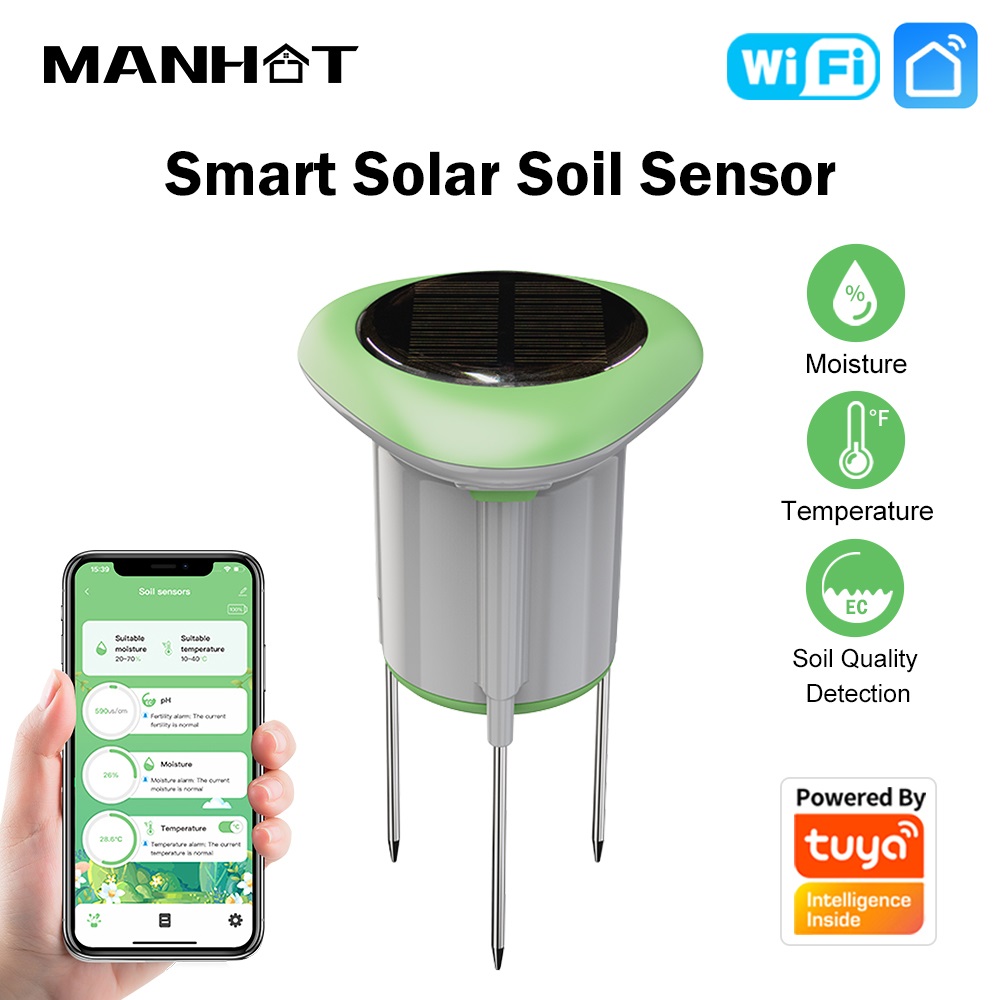 جهاز استشعار التربة الذكي MANH - مراجعة Smart Garden Solar وسعره