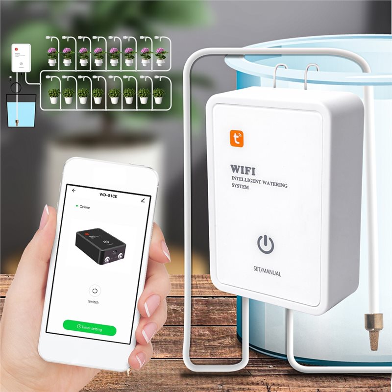 نظام ري بالتنقيط أوتوماتيكي ذك - مراجعة Smart Garden Irrigation وسعره
