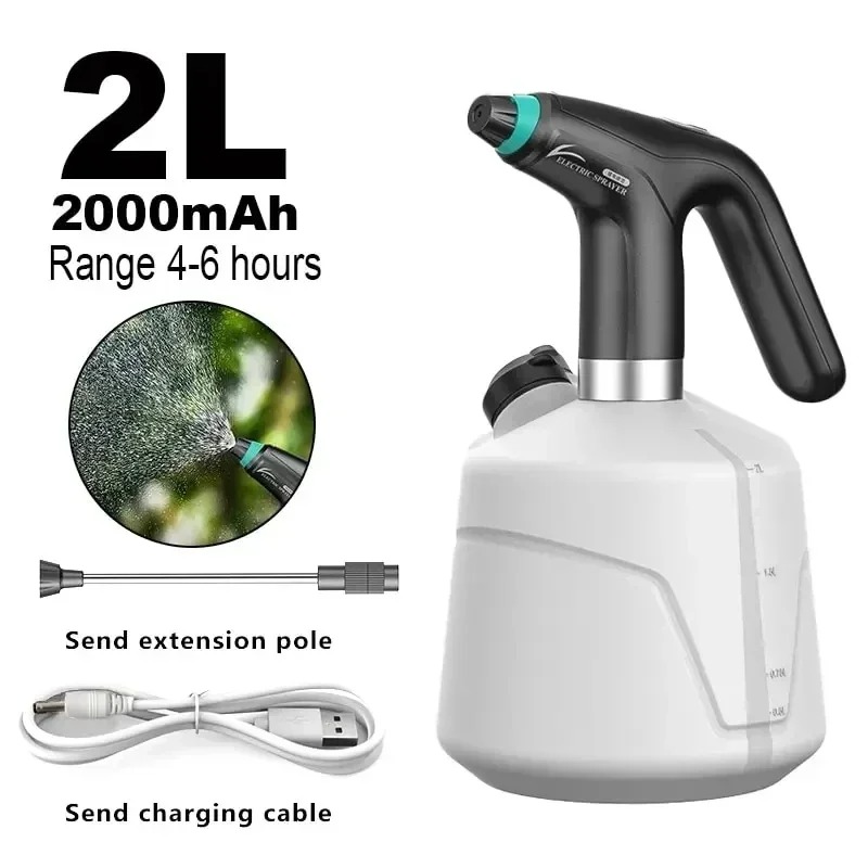 بخاخ ماء كهربائي ذكي سعة 2 لتر - مراجعة Smart Garden Watering Can وسعره