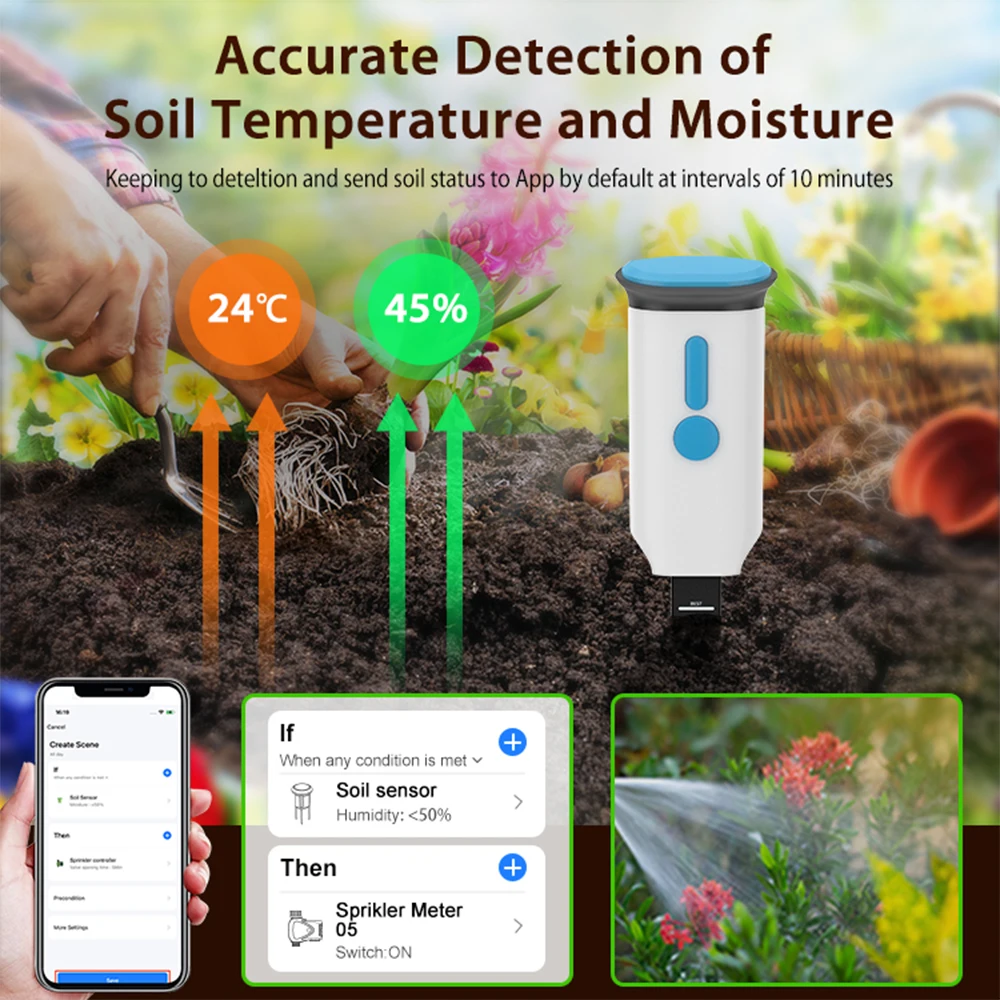 جهاز استشعار رطوبة التربة الذك - مراجعة Smart Soil Sensor وسعره