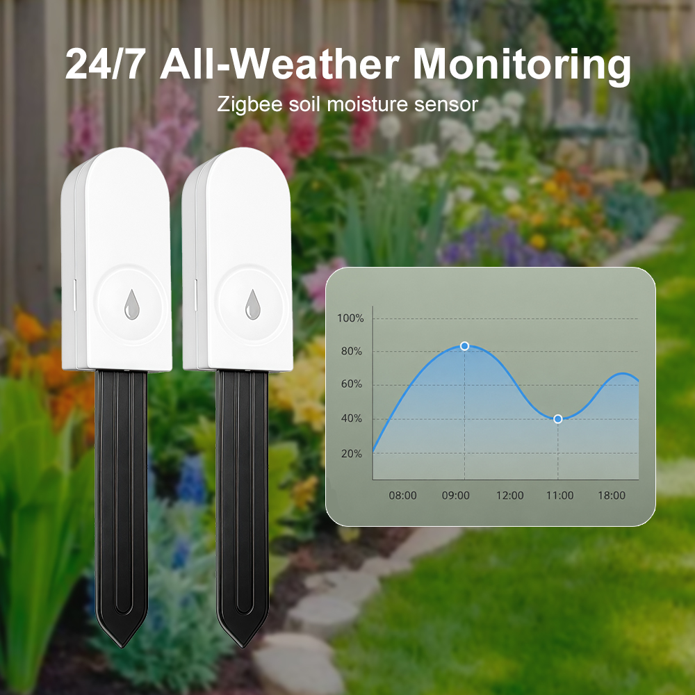 مستشعر رطوبة التربة زيجبي 3.0، - مراجعة Smart Garden Irrigation وسعره