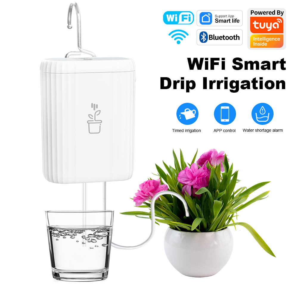 نظام ري ذكي بالتنقيط يعمل بالو - مراجعة Wifi Irrigation Timer وسعره