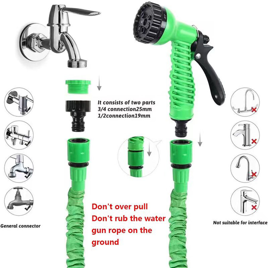 خرطوم سحري قابل للتمدد من 25 إ - مراجعة Smart Garden Diy وسعره