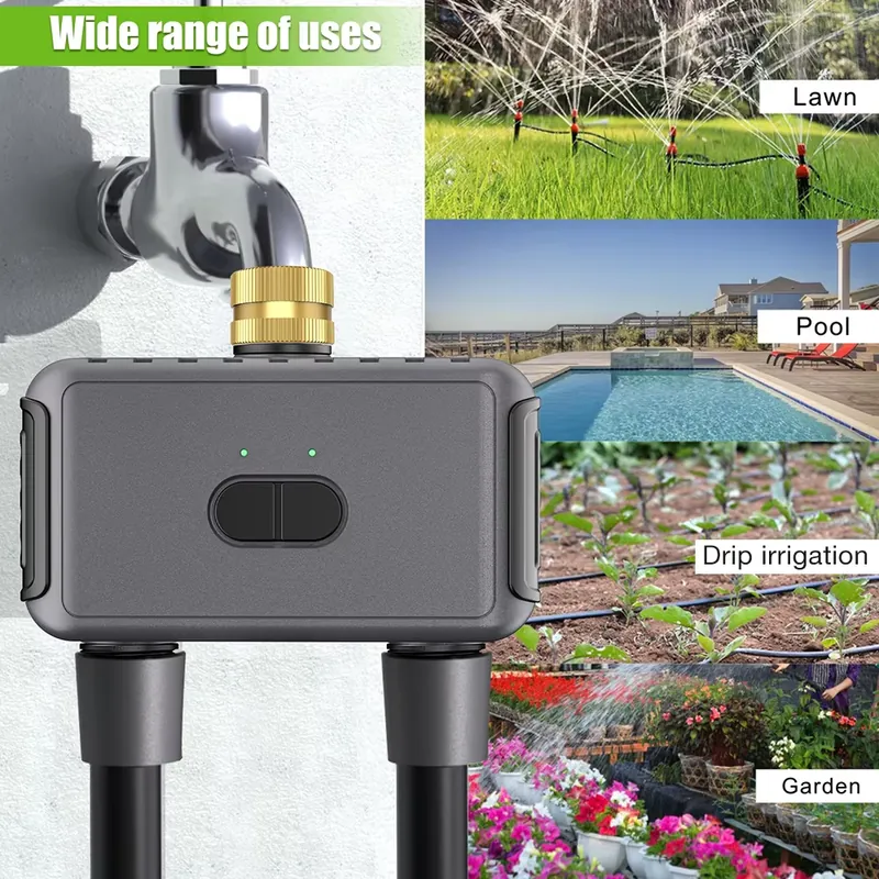 WAP01 مؤقت ري ذكي بتحكم عبر تط - مراجعة App Smart Garden وسعره