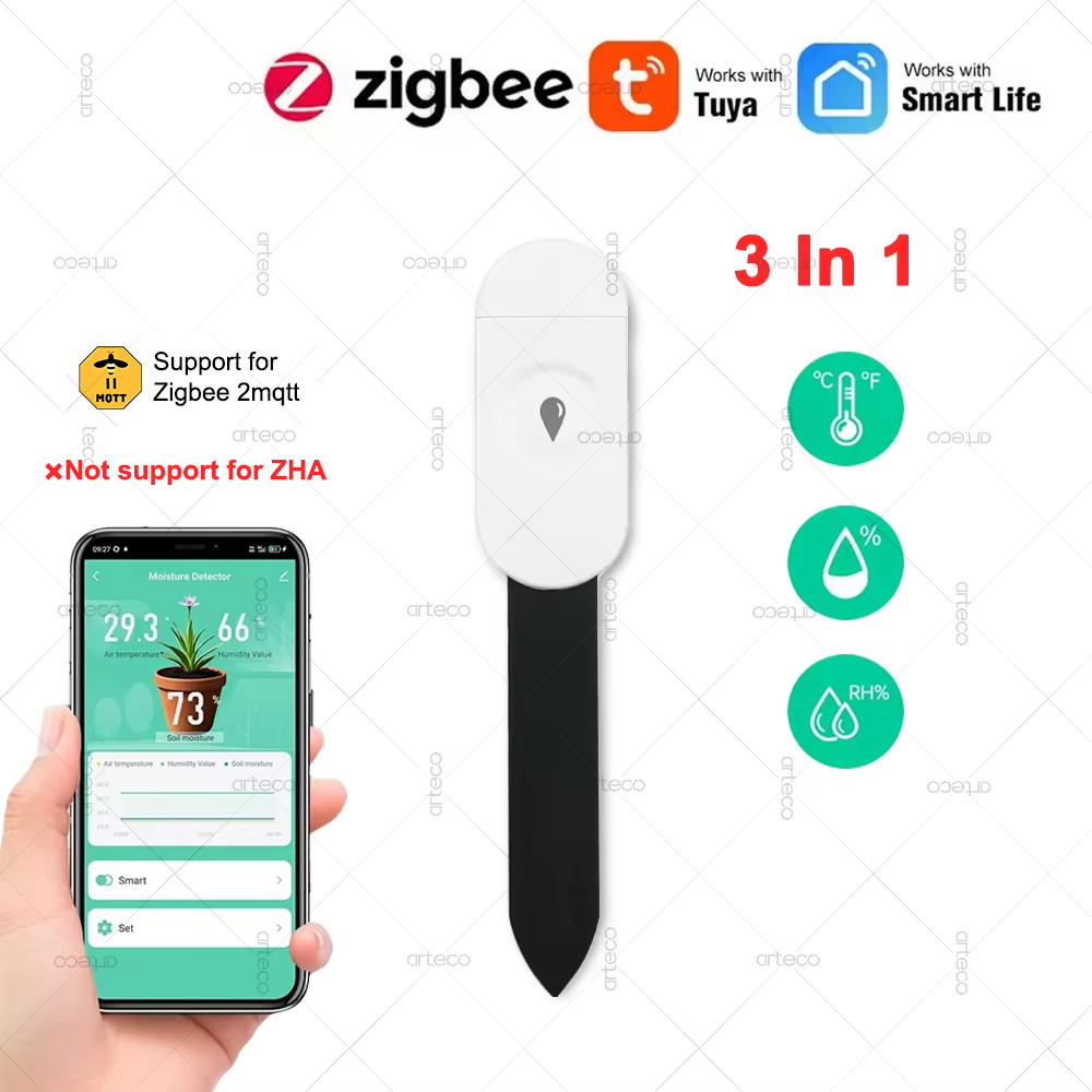 تويا زيجبي كاشف درجة الحرارة و - مراجعة App Smart Garden وسعره