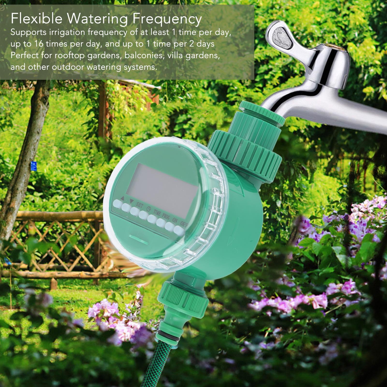 الموقت الإلكتروني لسقي الحدائق - مراجعة Smart Garden Watering Can وسعره