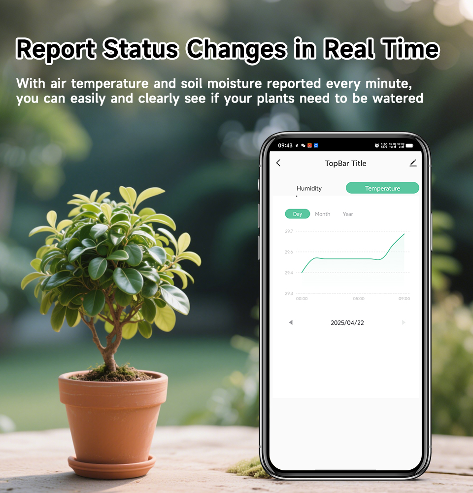جهاز اختبار التربة الذكي واي ف - مراجعة App Smart Garden وسعره