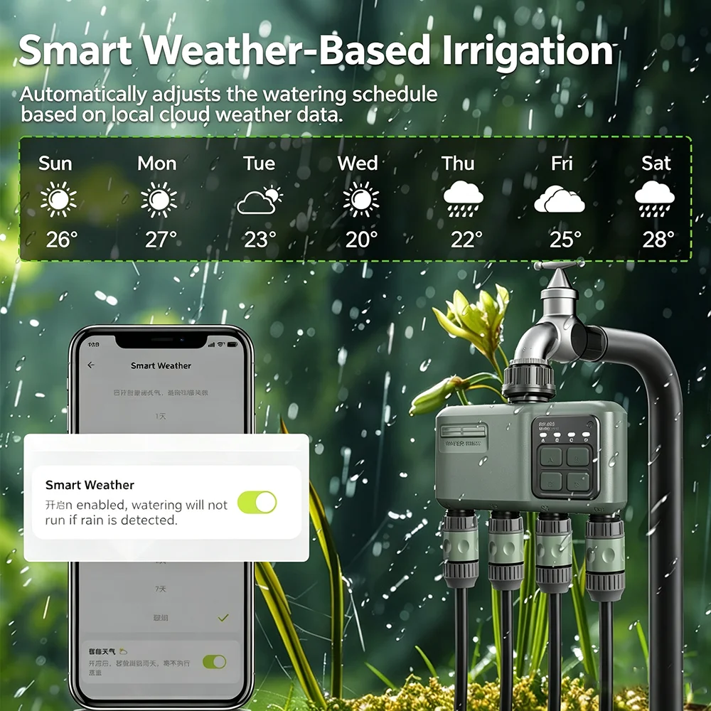 جهاز ري ذكي للحدائق يعمل بتقني - مراجعة Smart Garden Watering Can وسعره