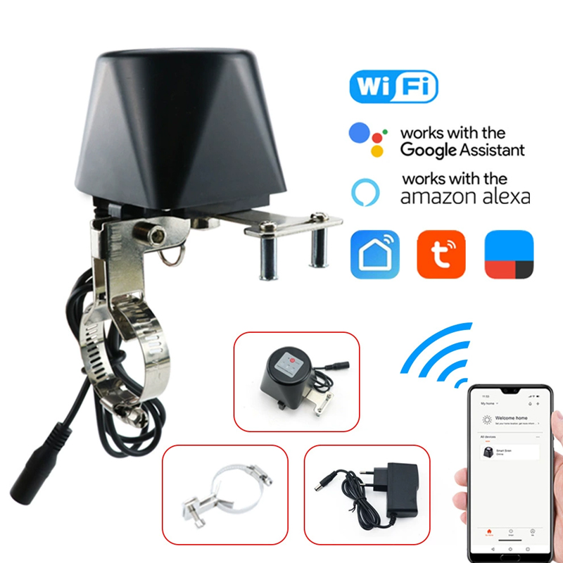 صمام غاز ذكي من تويا مع واي فا - مراجعة Wifi Irrigation Timer وسعره